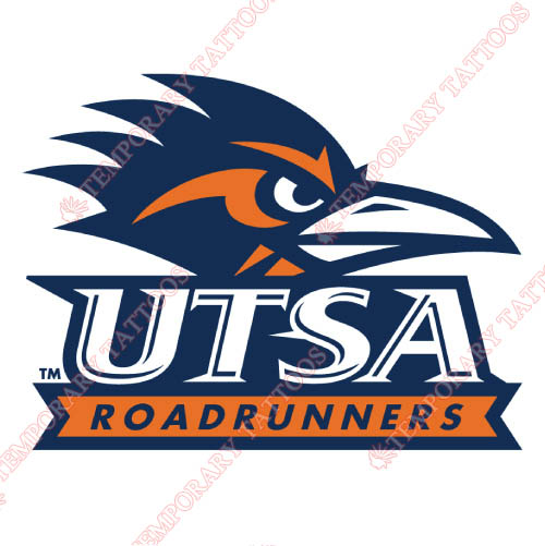 Texas SA Roadrunners Customize Temporary Tattoos Stickers NO.6546